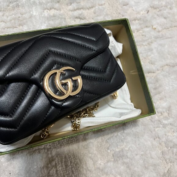 GUCCI GG Marmont mini shoulder bag new - Picture 3 of 7